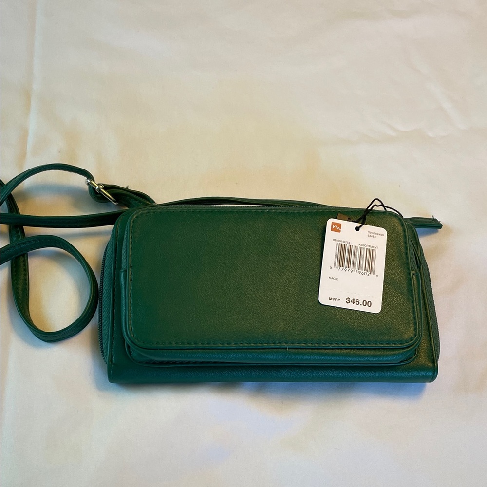 Elegant Green Crossbody Bag